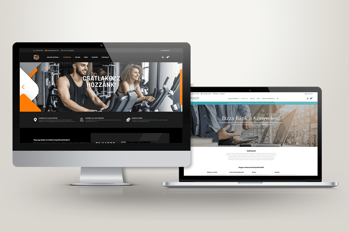 Modern weboldal egyszerűen a Sellvioval!