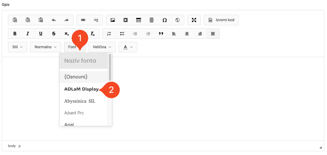 Fontovi (Google)