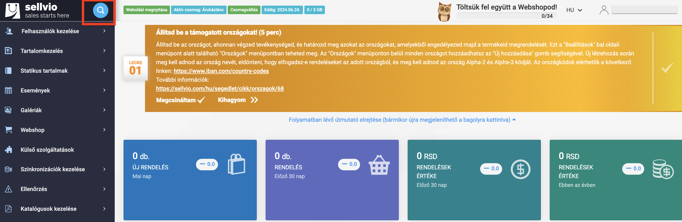 Bérelhető webáruházrendszer: v5.23.0