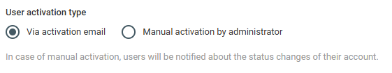 General settings
