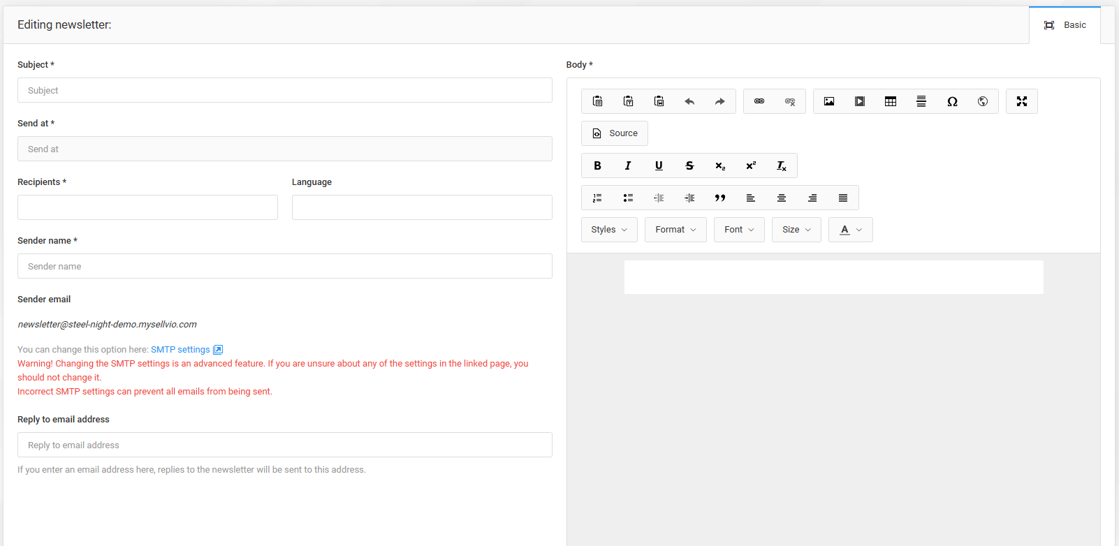 Newsletters