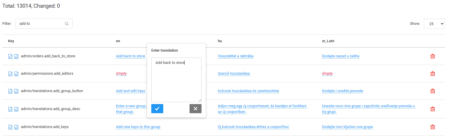 Translations