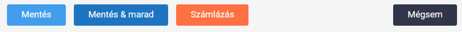 Számlázási szolgáltatások