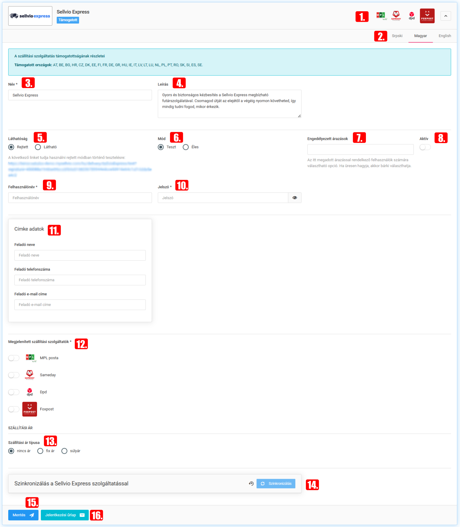 Speciális szállítási módok