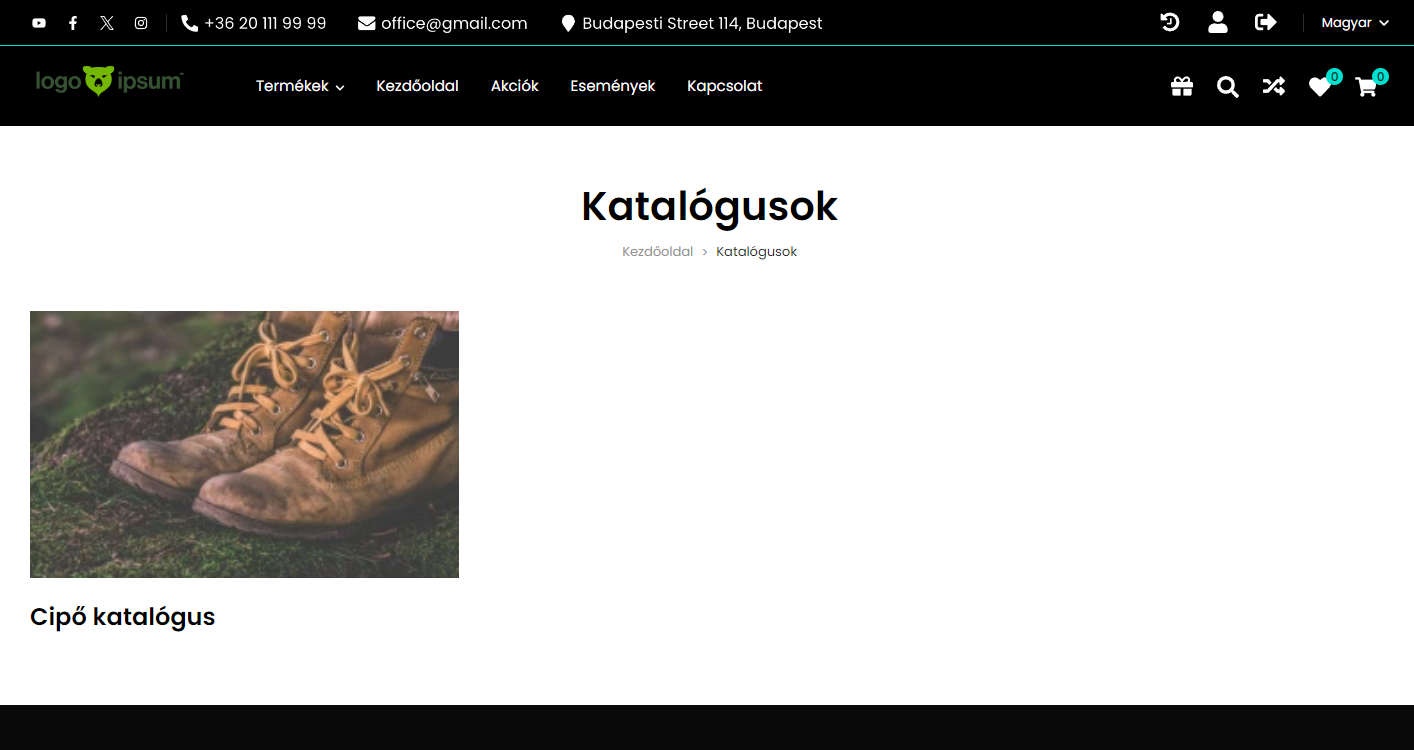 Katalógusok
