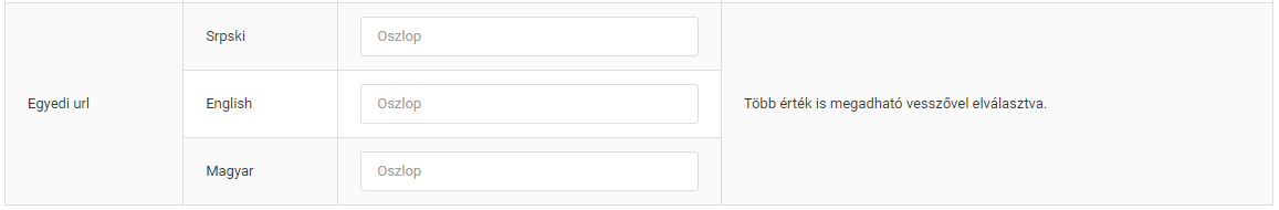 Webshop kategória szinkronizálás