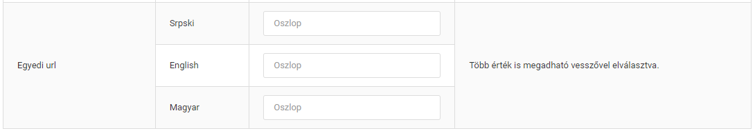 Webshop kategória szinkronizálás
