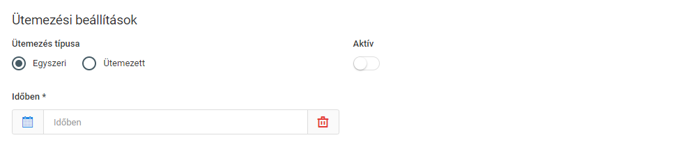 Általános beállítások minden szinkronizáláshoz