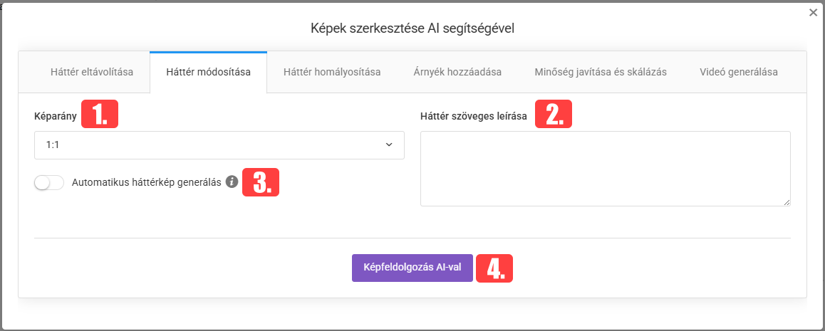 Termékek kezelése