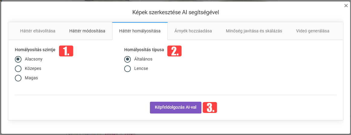 Termékek kezelése