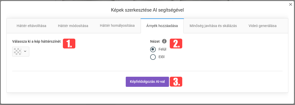 Termékek kezelése