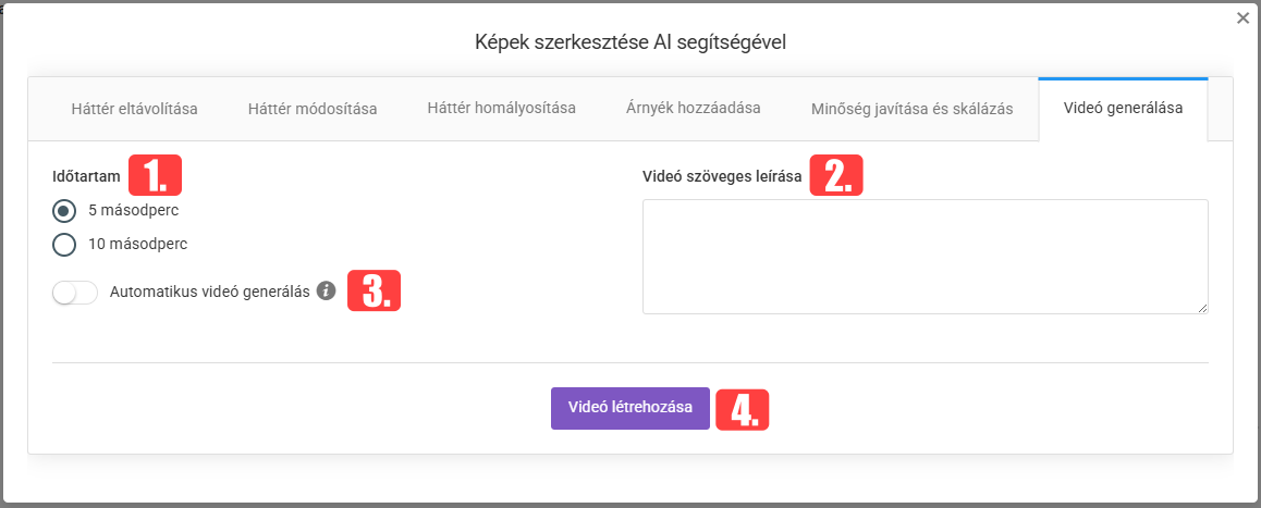 Termékek kezelése