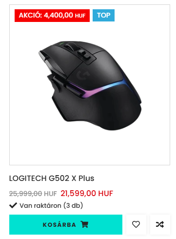 Termékek kezelése