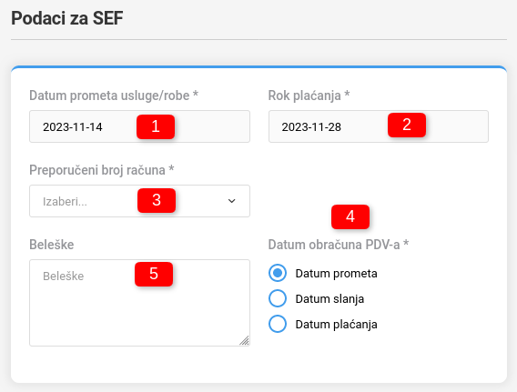 Usluge fakturisanja