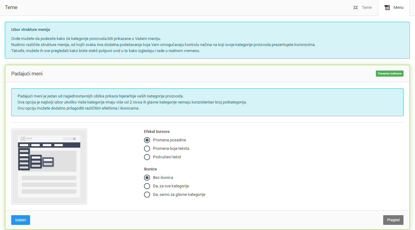 Sistem web prodavnice za iznajmljivanje: v5.18.0