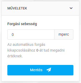 Forgók (sliderek) és szerkesztésük